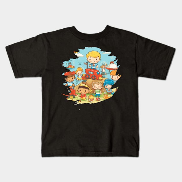 kids Kids T-Shirt by Pixy Official